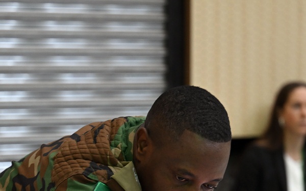 ZAF hosts tabletop exercise during AACS 25