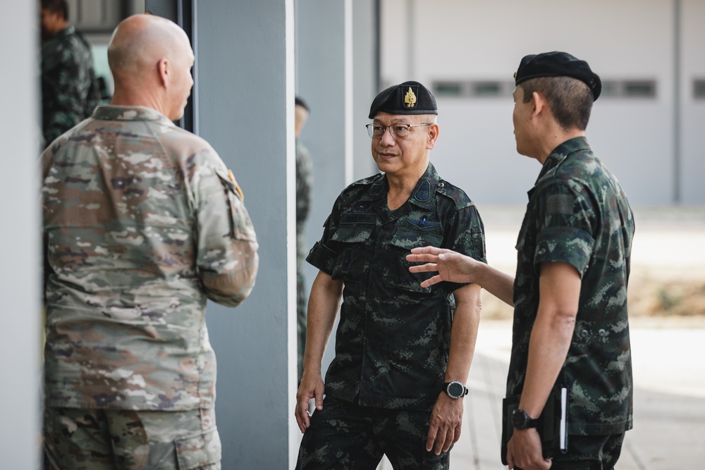 Maj. Gen. Vikran Chanramard visits the Stryker Maintenance Subject Matter Expert Exchange