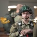 Paratroopers prepare to jump