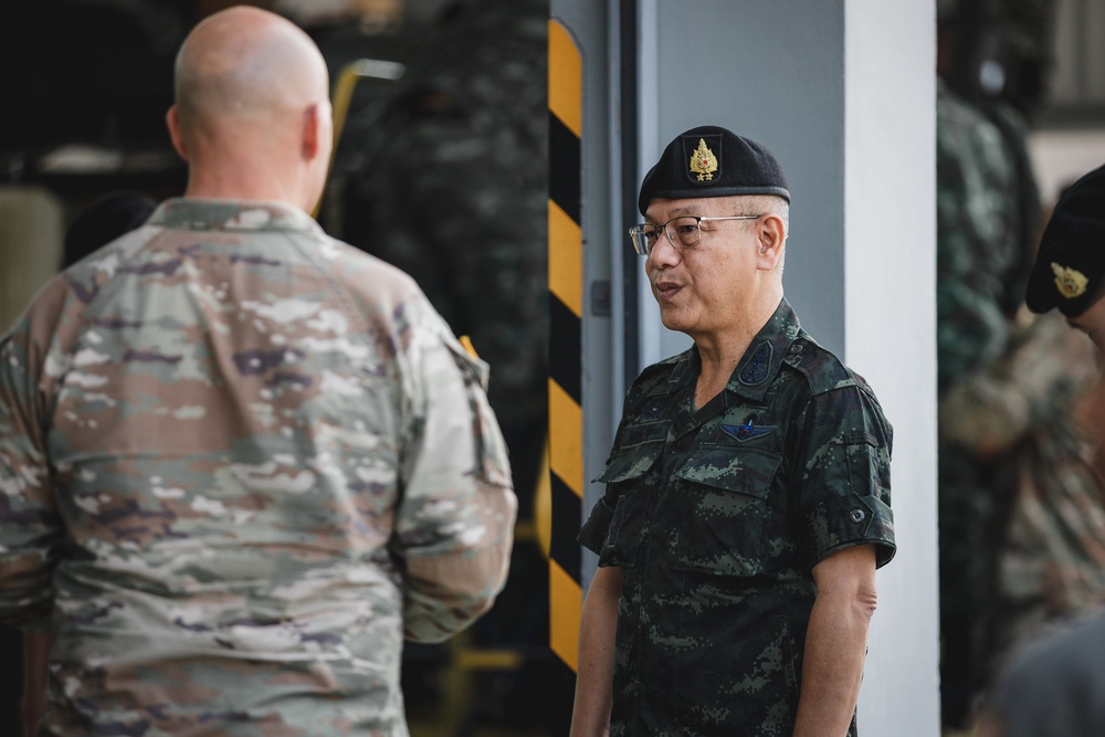 Maj. Gen. Vikran Chanramard visits the Stryker Maintenance Subject Matter Expert Exchange