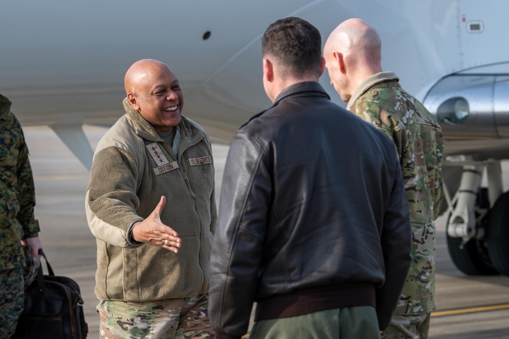 501st CSW hosts USSTRATCOM commander during BTF 25-2