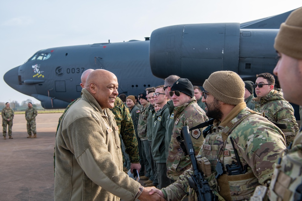 501st CSW hosts USSTRATCOM commander during BTF 25-2