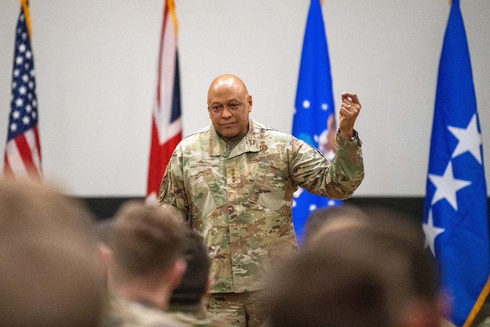 501st CSW hosts USSTRATCOM commander during BTF 25-2