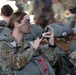 Paratroopers prepare to jump