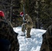 Marines with 3/5 participate in Avalanche Rescue Class during MTX 1-25