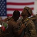 Paratroopers prepare to jump