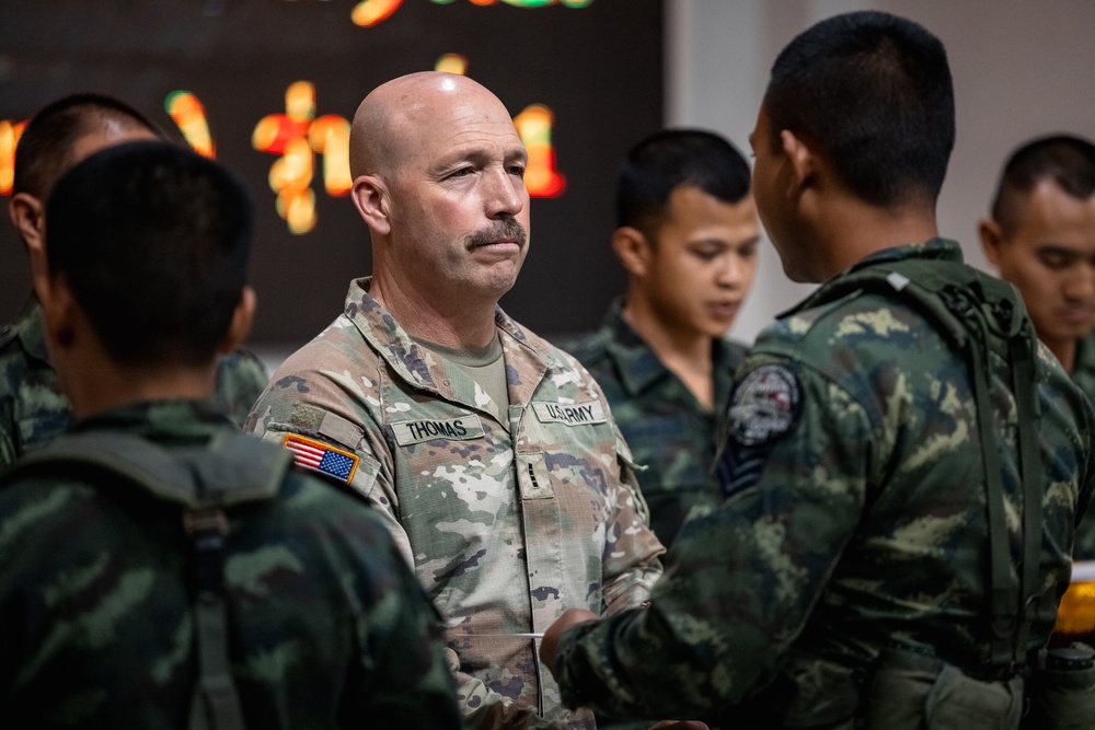 Royal Thai Army Stryker Maintenance Subject Matter Expert Exchange Closing Ceremony