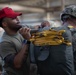 Paratroopers prepare to jump