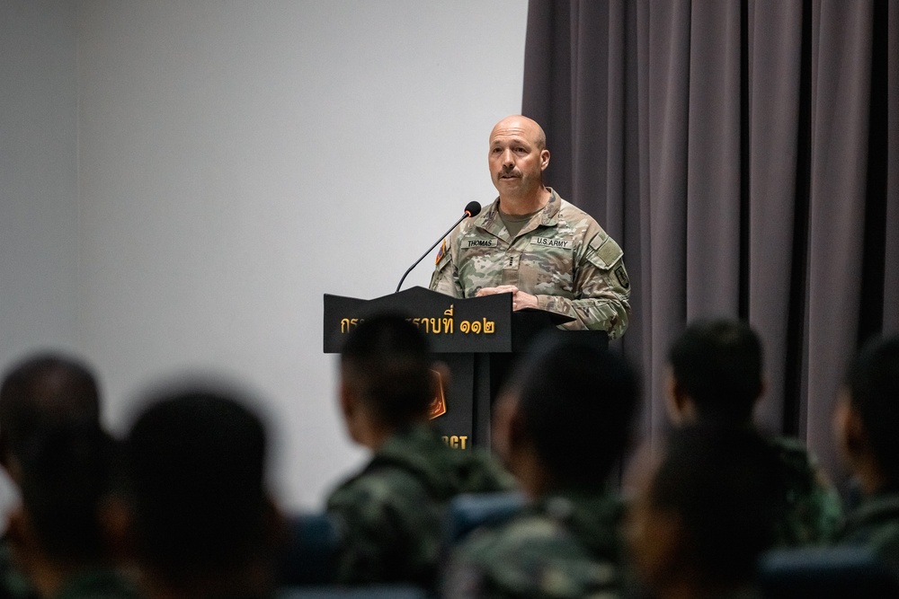 Royal Thai Army Stryker Maintenance Subject Matter Expert Exchange Closing Ceremony