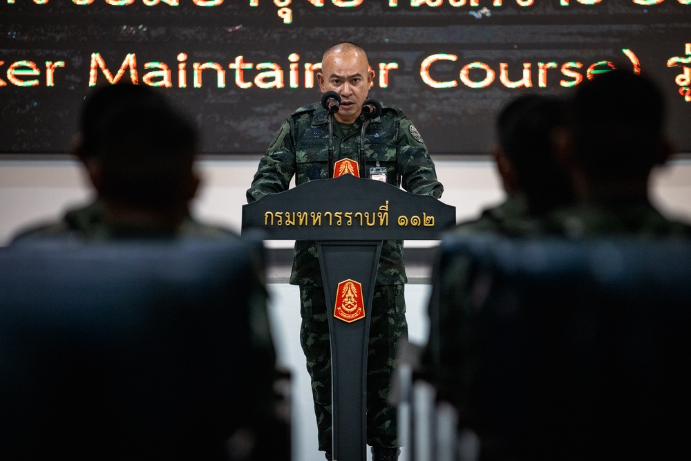 Royal Thai Army Stryker Maintenance Subject Matter Expert Exchange Closing Ceremony