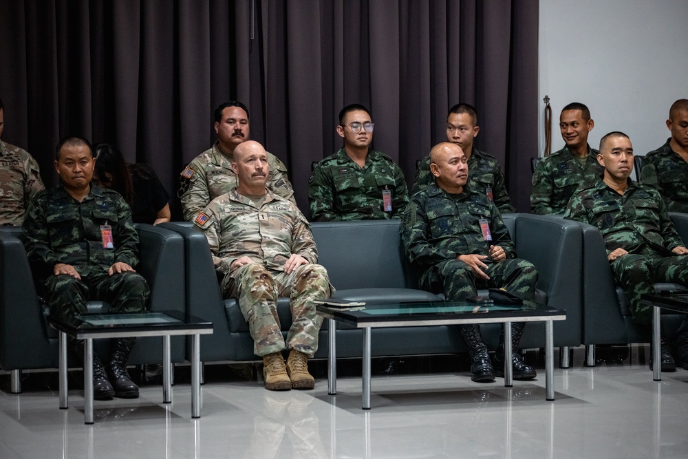 Royal Thai Army Stryker Maintenance Subject Matter Expert Exchange Closing Ceremony