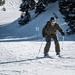 Marines practice downhill skiing during Winter Mountain Leaders Course 1-25