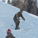 Marines practice downhill skiing during Winter Mountain Leaders Course 1-25