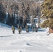 Marines practice downhill skiing during Winter Mountain Leaders Course 1-25