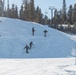 Marines practice downhill skiing during Winter Mountain Leaders Course 1-25