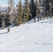 Marines practice downhill skiing during Winter Mountain Leaders Course 1-25