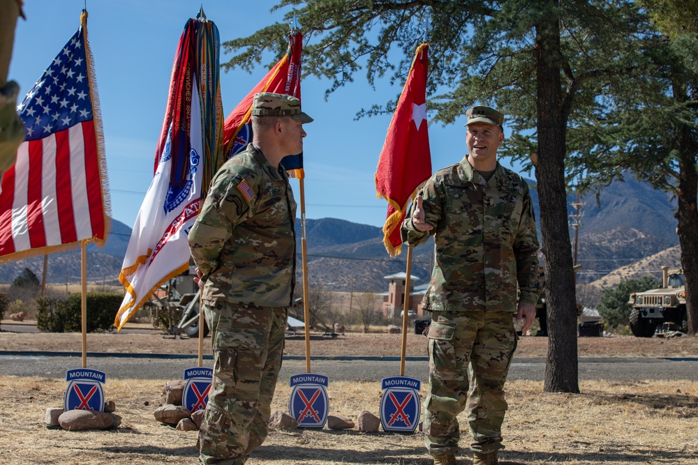 10th Mountain Division Uncasing Ceremony