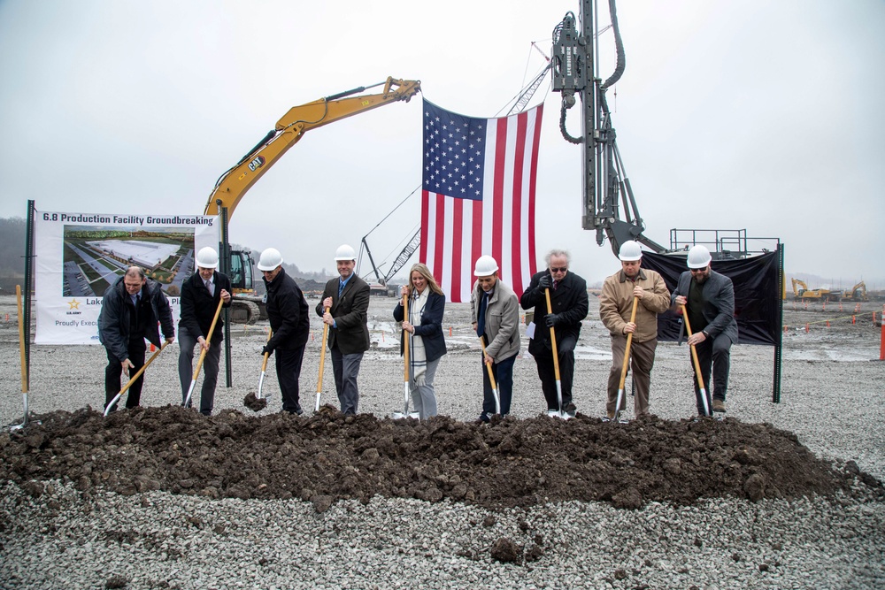 Joint Program Executive Office Breaks Ground On New 6.8mm Facility