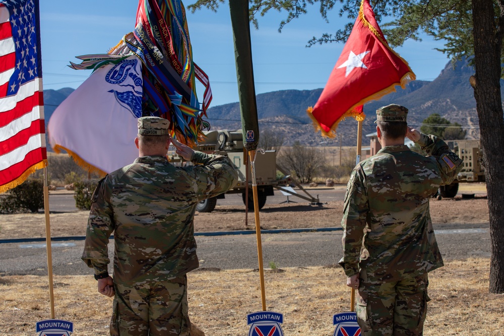 10th Mountain Division Uncasing Ceremony