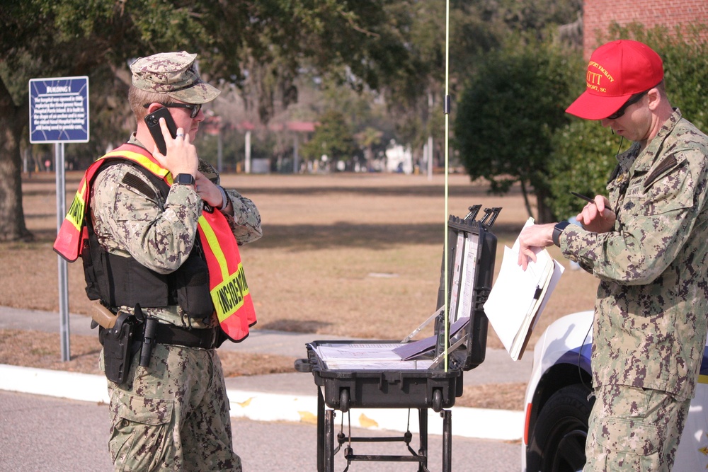 Naval Support Facility Beaufort Participates in Citadel Shield/Solid Curtain 2025