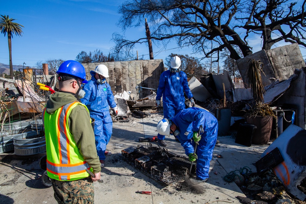 Airmen Disassemble Hazardous Lithium-ion Batteries