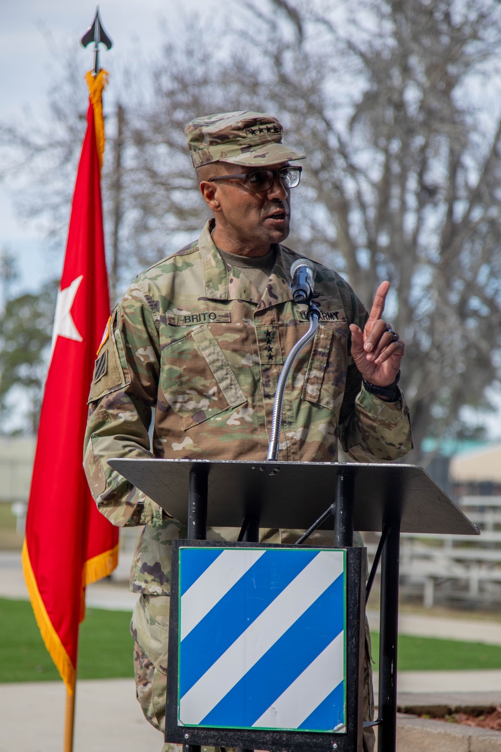 Gen. Gary Brito receives membership into the Marne Hall of Fame