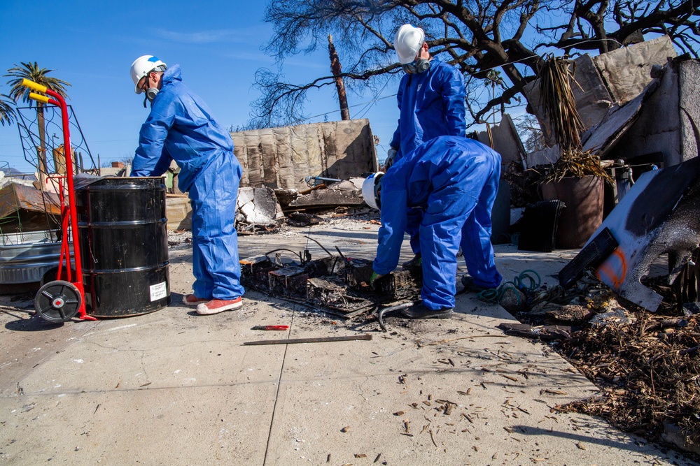 Airmen Disassemble Hazardous Lithium-ion Batteries