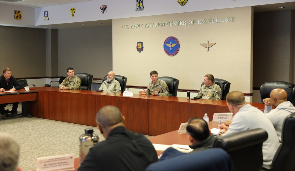 JROTC Leaders Visit AVCOE