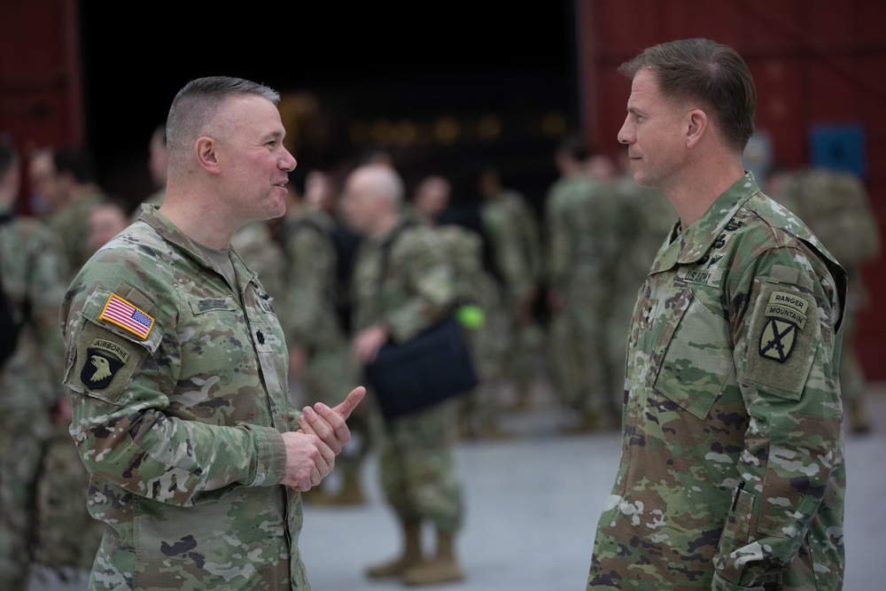10th Mountain Division arrives at Fort Huachuca