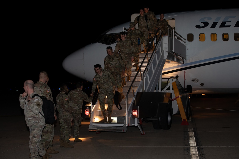 10th Mountain Division arrives at Fort Huachuca