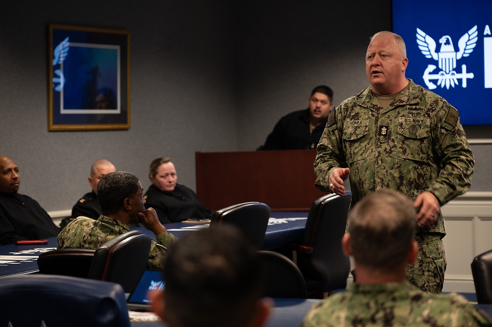 MCPON Honea Visits NPC