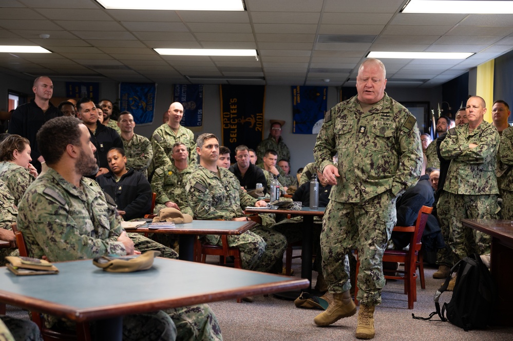 MCPON Honea Visits NPC