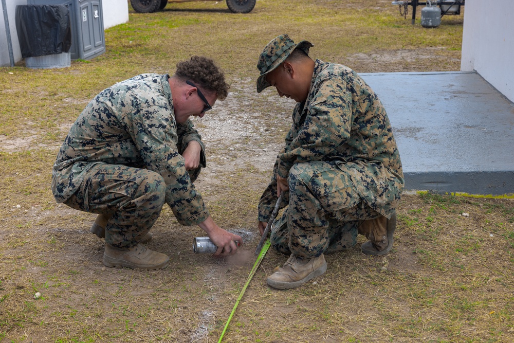 Marines with MWSS-272 undertake construction projects in the Bahamas