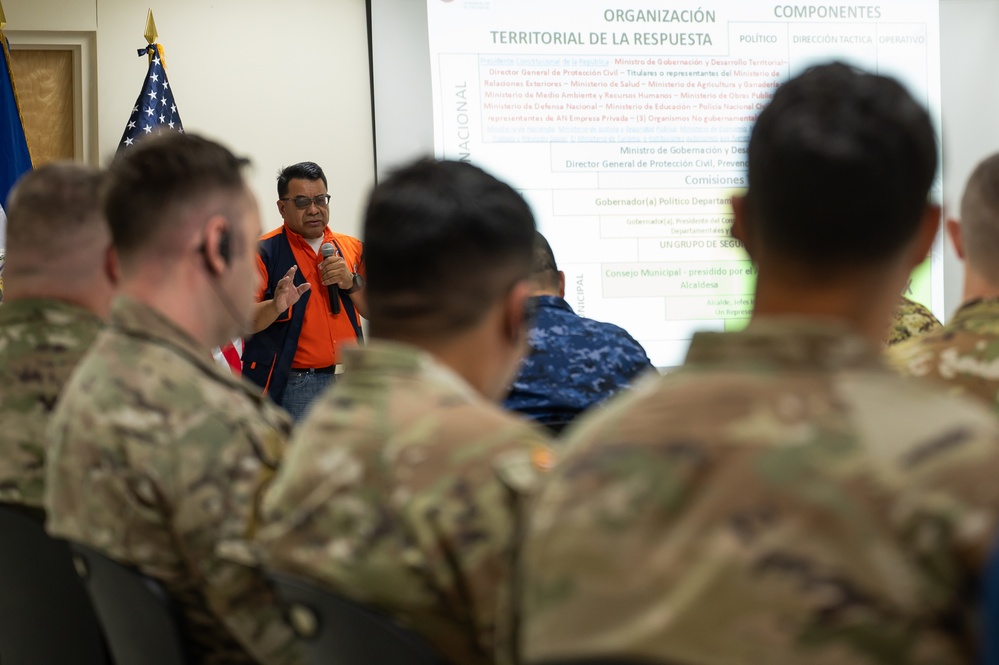 JTF-Bravo and El Salvador work together during disaster relief tabletop exercise