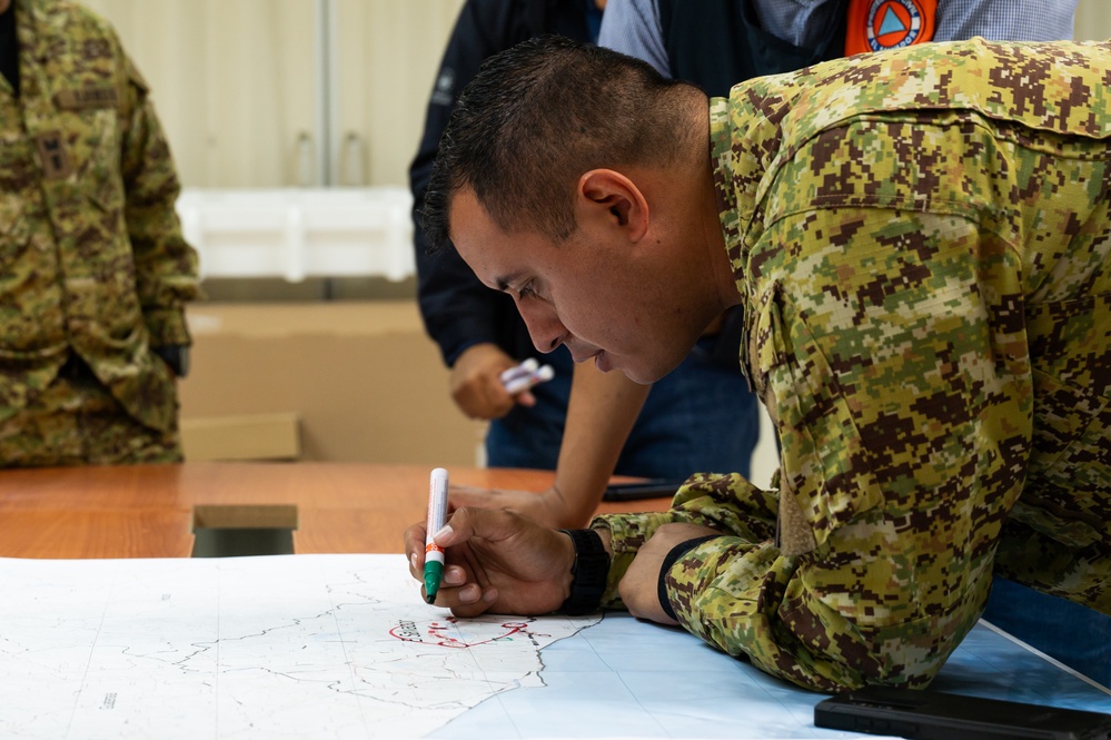 JTF-Bravo and El Salvador work together during disaster relief tabletop exercise