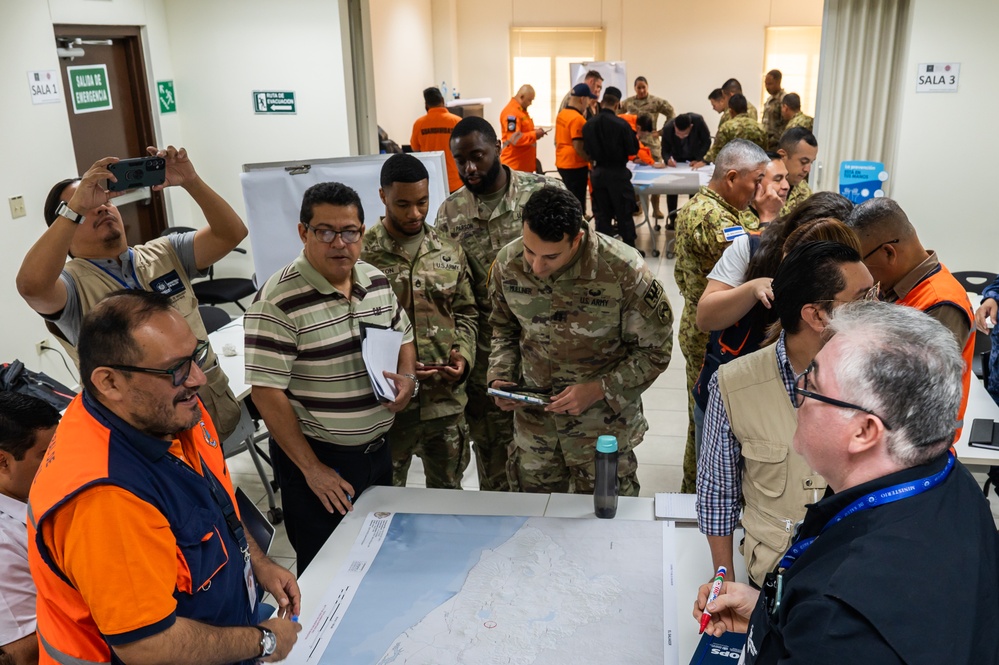 JTF-Bravo and El Salvador work together during disaster relief tabletop exercise