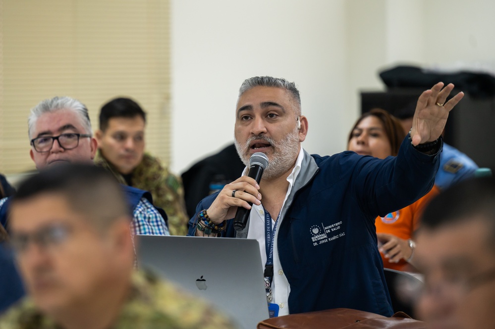 JTF-Bravo and El Salvador work together during disaster relief tabletop exercise