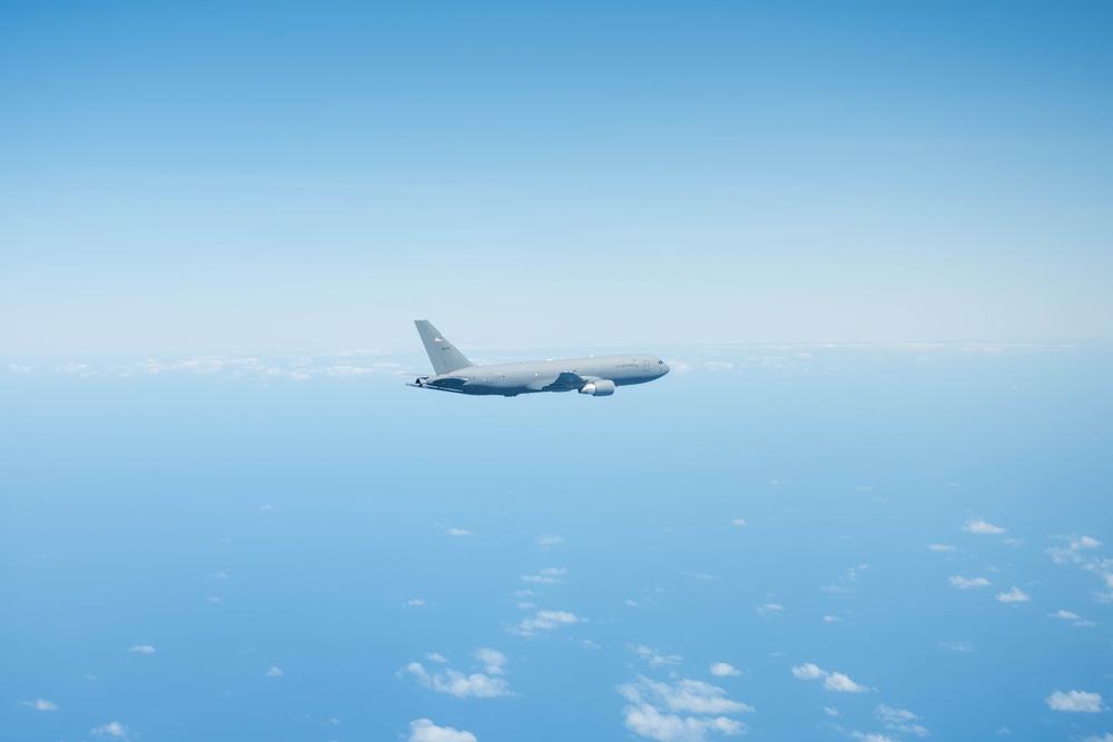 KC-46A Pegasus Flies During CN25