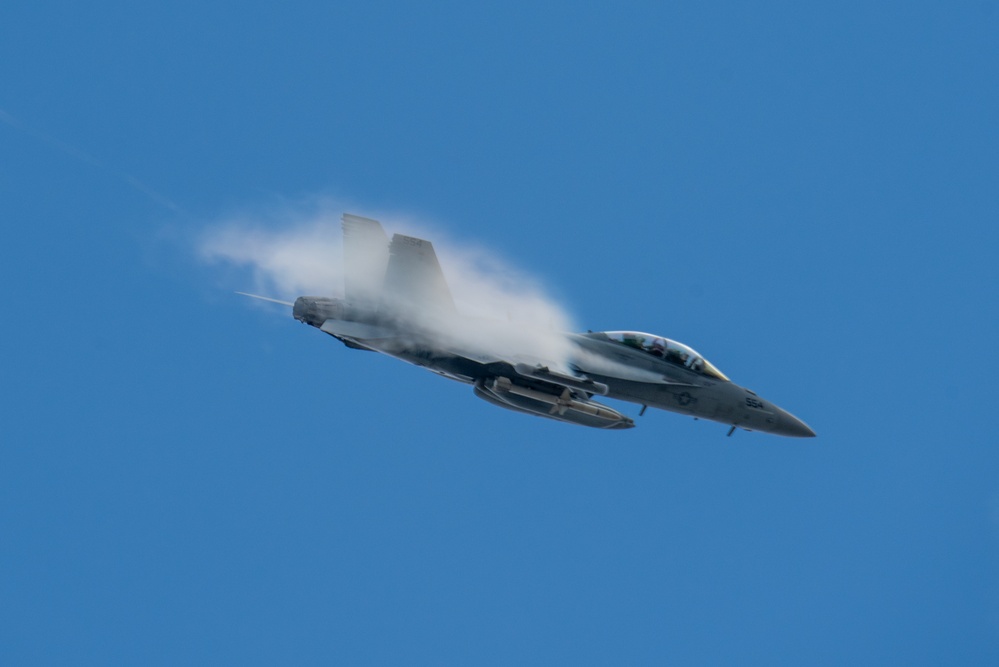 USMC, USN aircraft conduct aerial practices at Andersen AFB for CN25