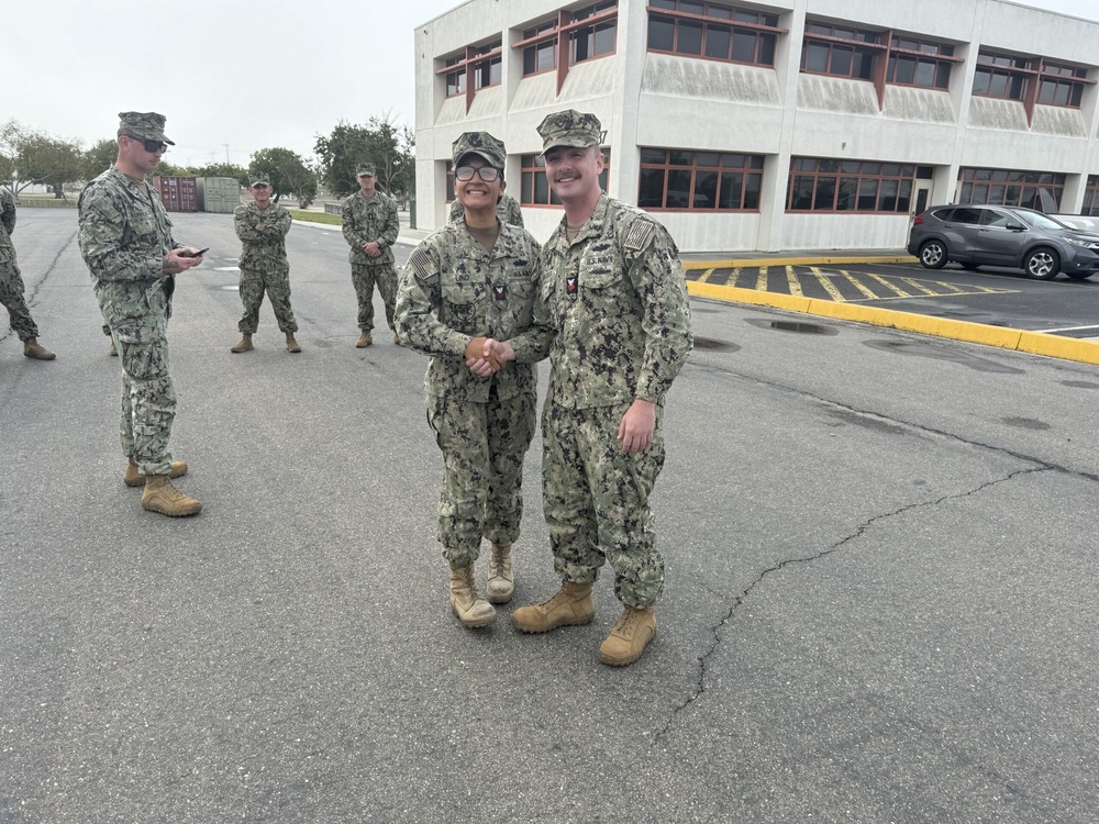 NMCB 3 Detachment Antarctica frockings