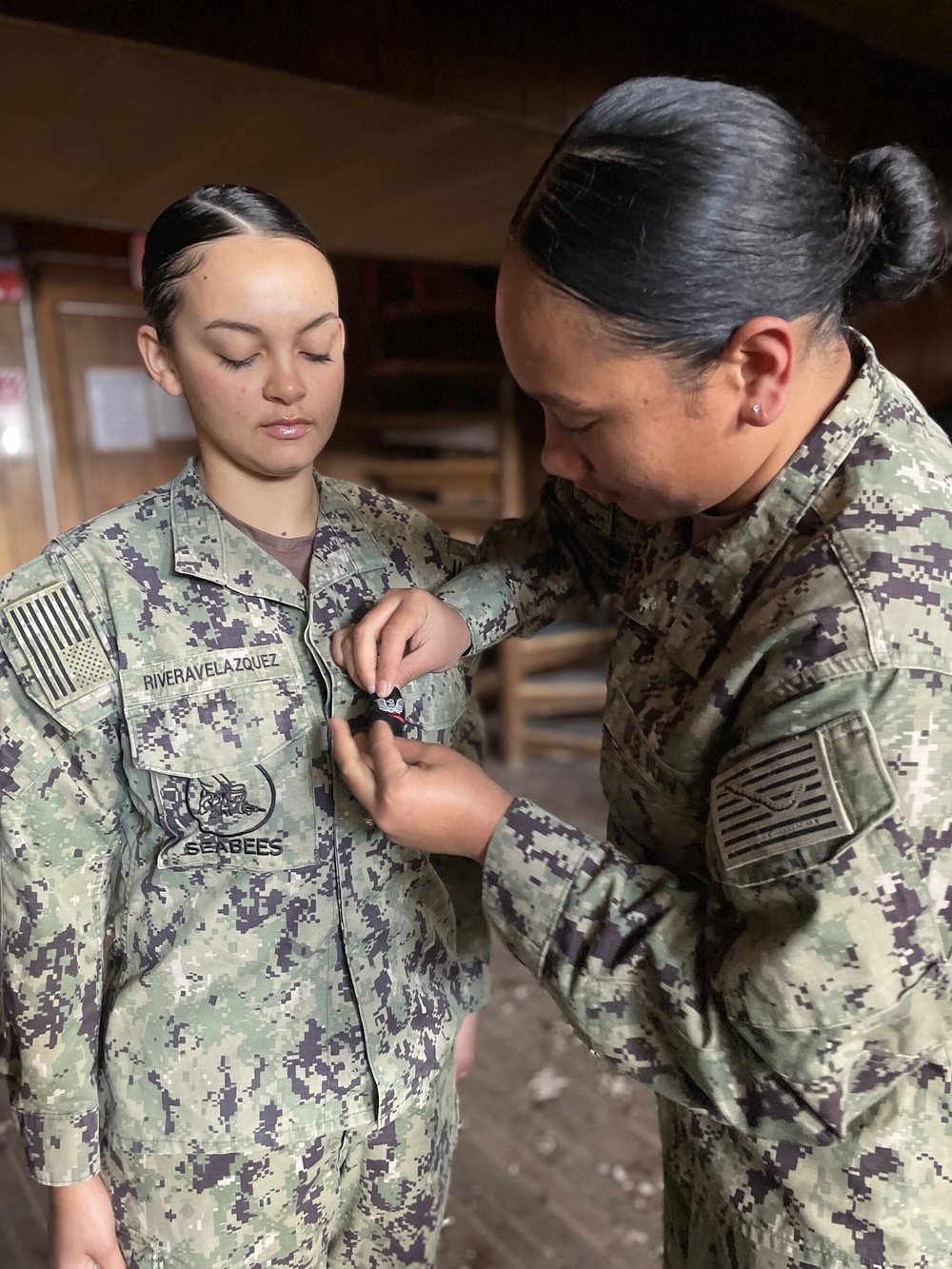 NMCB 3 Detachment Antarctica frockings