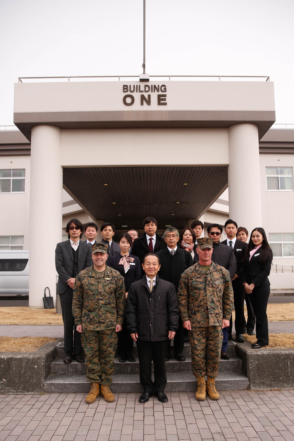 Nago City Mayor visits MCAS Iwakuni