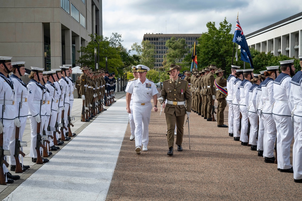 USINDOPACOM commander travels to Australia