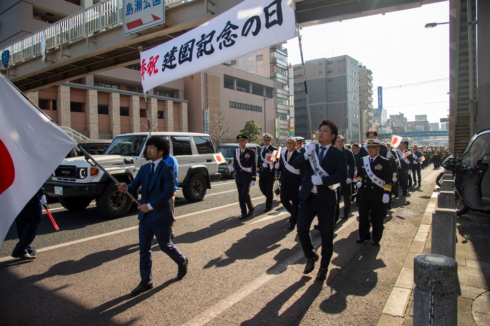 Sasebo Foundation Day Parade 2025