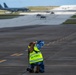 Trilateral partners come together on the flight line at Andersen AFB for CN25