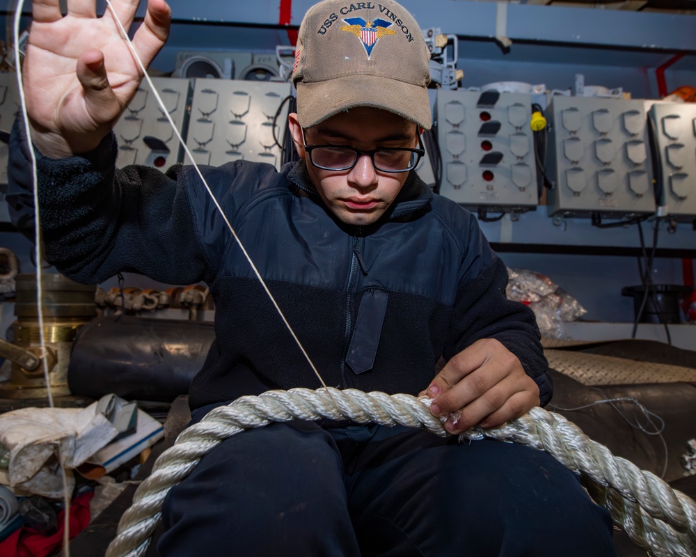 USS Carl Vinson (CVN 70) Conducts Routine Operations in the Philippine Sea