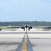 34th Expeditionary Bomb Squadron B-1B Lancer takes off during BTF 25-1 Feb. 16, 2025