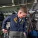 Rear Adm. Michael Wosje, commander of Carrier Strike Group ONE, completes his 1,000th trap flight aboard Nimitz-class aircraft carrier USS Carl Vinson (CVN 70)