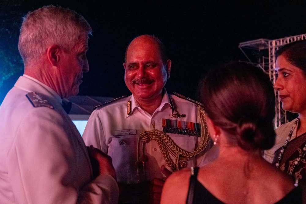 Commander, U.S. Pacific Fleet attends Multilateral Naval Exercise Komodo 2025 gala