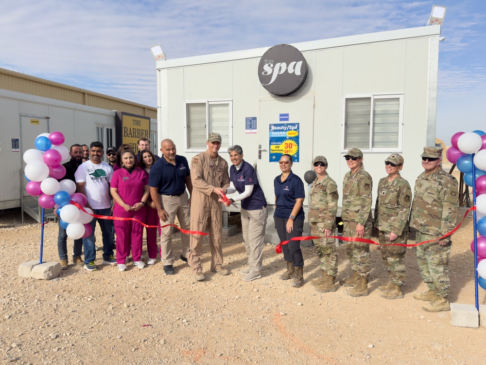 Army and Air Force Exchange Service opens new Beauty Shop and Spa